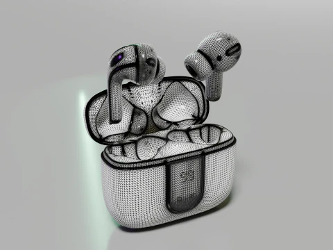 Earbuds 3D Model