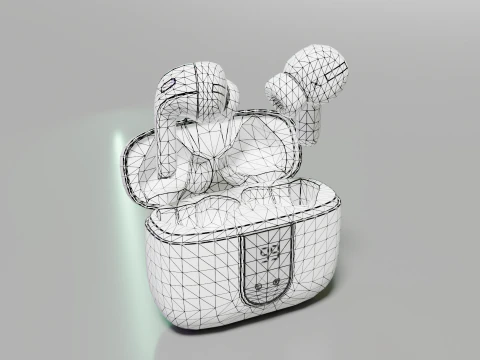 Earbuds 3D Model
