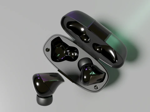 Earbuds 3D Model