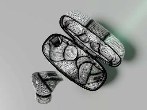 Earbuds 3D Model