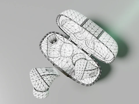 Earbuds 3D Model