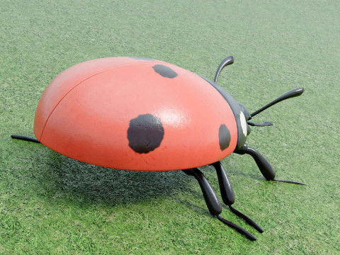 Ladybug stylized Modèle 3D