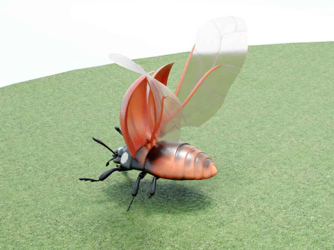 Ladybug stylized 3D Model