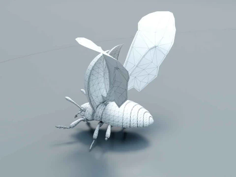 Ladybug stylized 3D Model