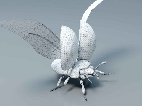 Ladybug stylized Modèle 3D