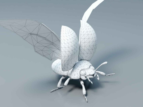 Ladybug stylized Modèle 3D