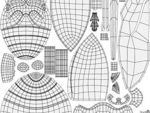 Ladybug stylized 3D Model