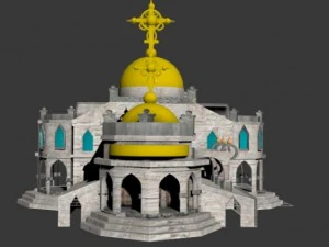 templo Modelo 3D