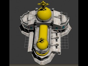 temple Modelo 3D