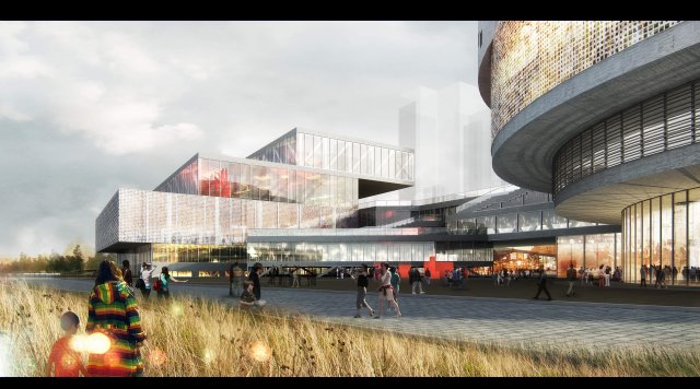 commercial business center 002 3D मॉडल .c4d .max .obj .3ds .fbx .stl .blend 