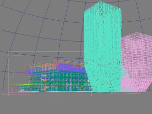 commercial business center 004 3D Model