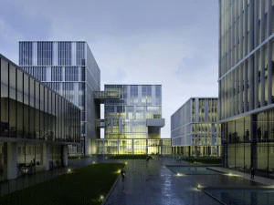 centro direzionale commerciale 006 Modello 3D