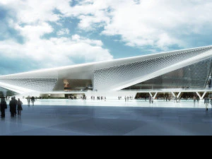 centro direzionale commerciale 010 Modello 3D