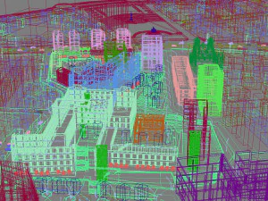 commercial business center 011 3D Model