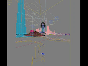 commercial business center 012 3D Model