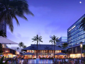 pusat bisnis komersial 019 Model 3D