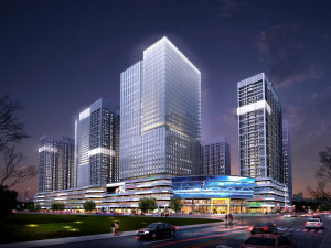 commercial business center 020 3Dモデル