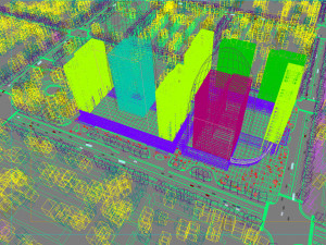 commercial business center 020 3D 모델