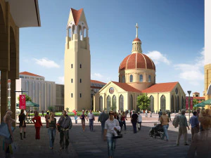 centro de neg&oacute;cios comercial 023 Modelo 3D