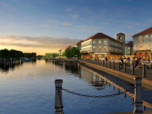 centro de neg&oacute;cios comercial 023 Modelo 3D