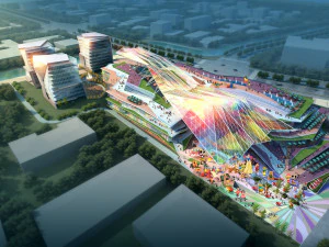 상업 비즈니스 센터 024 3D 모델