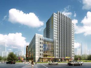 pusat bisnis komersial 027 Model 3D