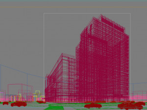 commercial business center 027 Modèle 3D