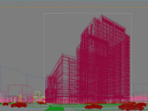 commercial business center 027 3D Model