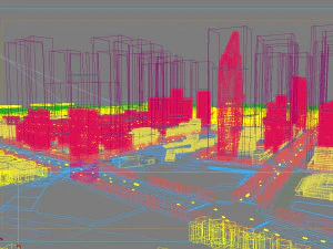 commercial business center 028 3D Model