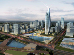 commercial business center 028 3D Model