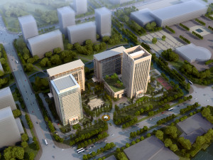 commercial business center 029 3D Model