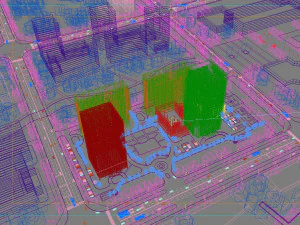 commercial business center 029 3D Model