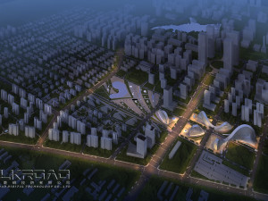 commercial business center 029 3D Model