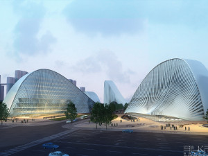 commercial business center 029 3D Model