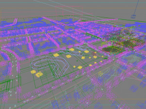 commercial business center 029 3D Model