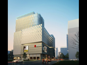 commercial business center 030 Modelo 3D