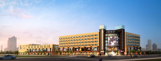 commercial business center 034 3D 모델 .c4d .max .obj .3ds .fbx .stl .blend 