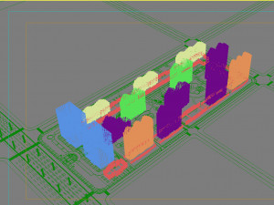 commercial business center 035 Modelo 3D