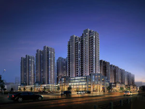 centro commerciale direzionale 036 Modello 3D