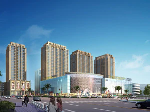 वाणिज्यिक व्यापार केंद्र 037 3D मॉडल