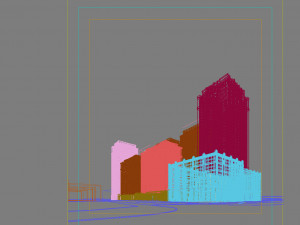 commercial business center 037 3D Model