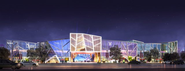 commercial business center 039 3D 모델 .c4d .max .obj .3ds .fbx .stl .blend 
