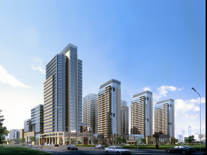 commercial business center 040 3D Model