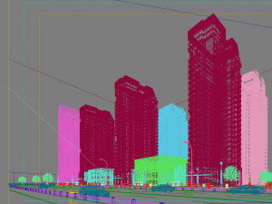 commercial business center 040 3D Model