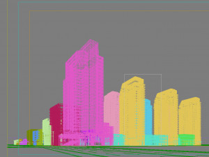 commercial business center 040 3D Model