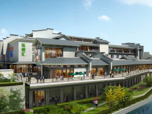 centro de neg&oacute;cios comercial 041 Modelo 3D