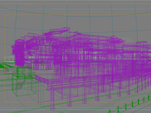 commercial business center 041 3D Model