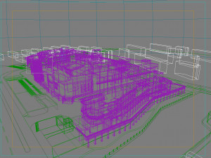 commercial business center 041 Modèle 3D