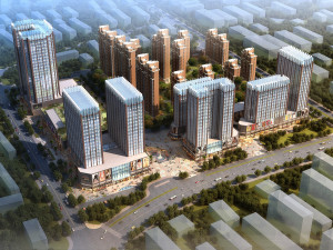 commercial business center 043 3D Модель