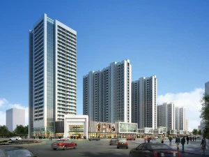 commercial business center 044 3D Model